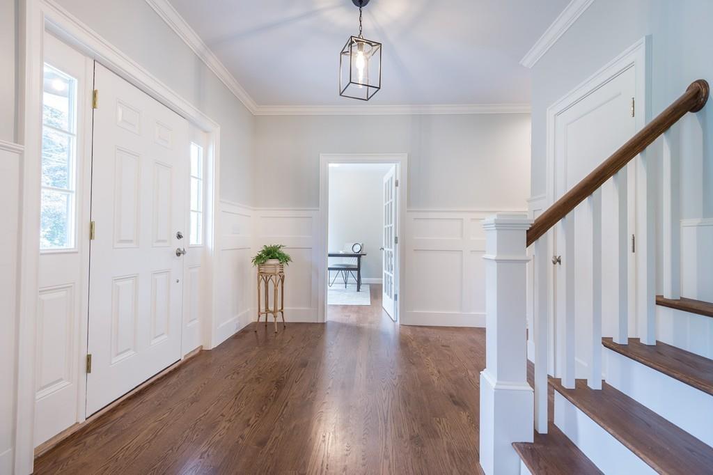 10 College Road Burlington, MA 01803 - Photo 10 of 37 a view of empty room with wooden floor
