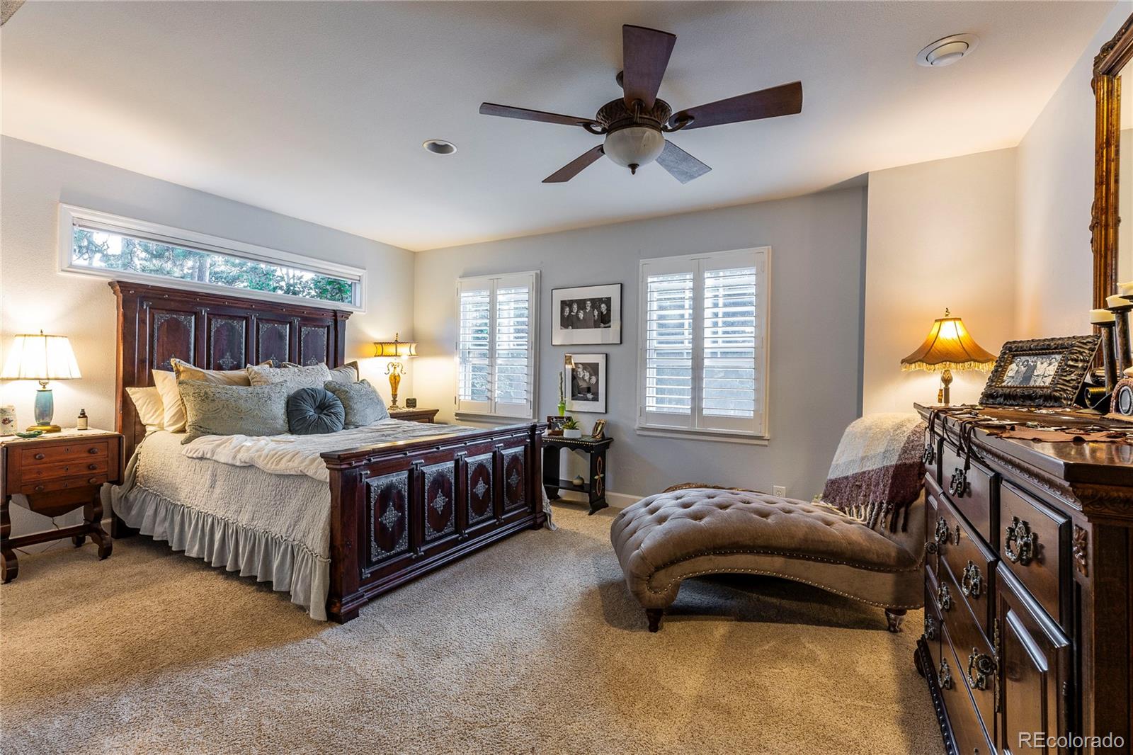 18975 Shadowood Drive Monument, CO 80132 - Photo 19 of 48 a bedroom with a bed and window