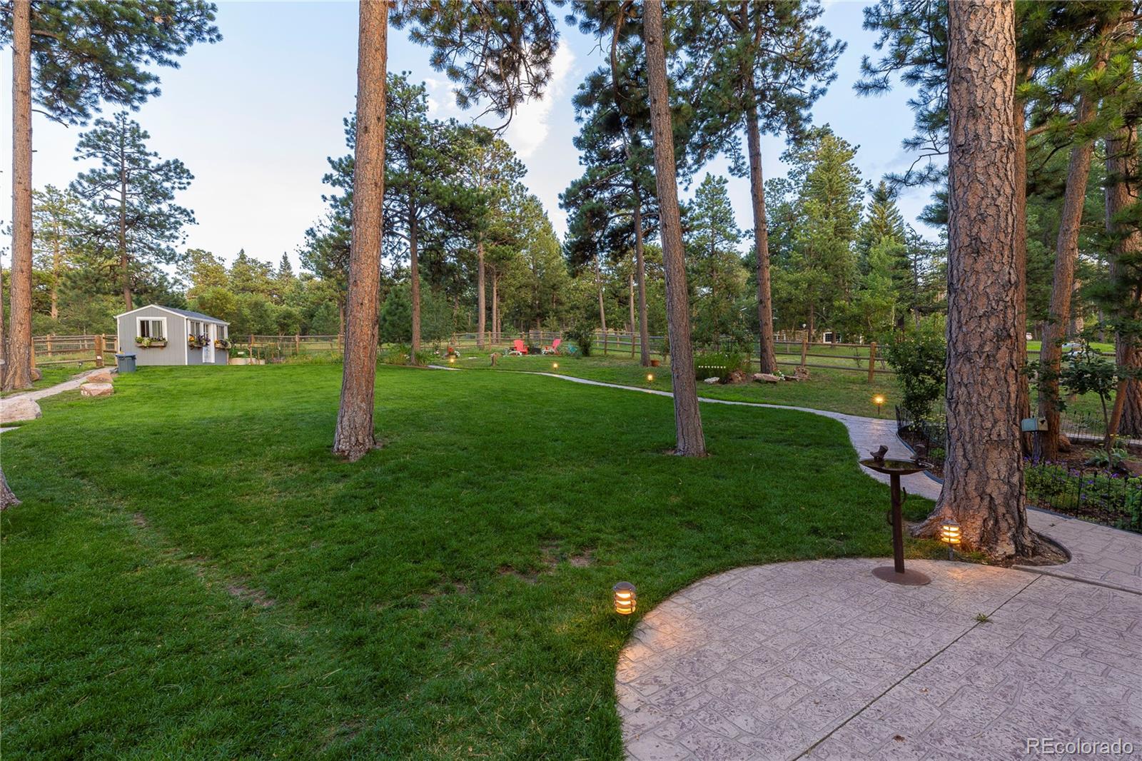 18975 Shadowood Drive Monument, CO 80132 - Photo 40 of 48 a view of a park with large trees