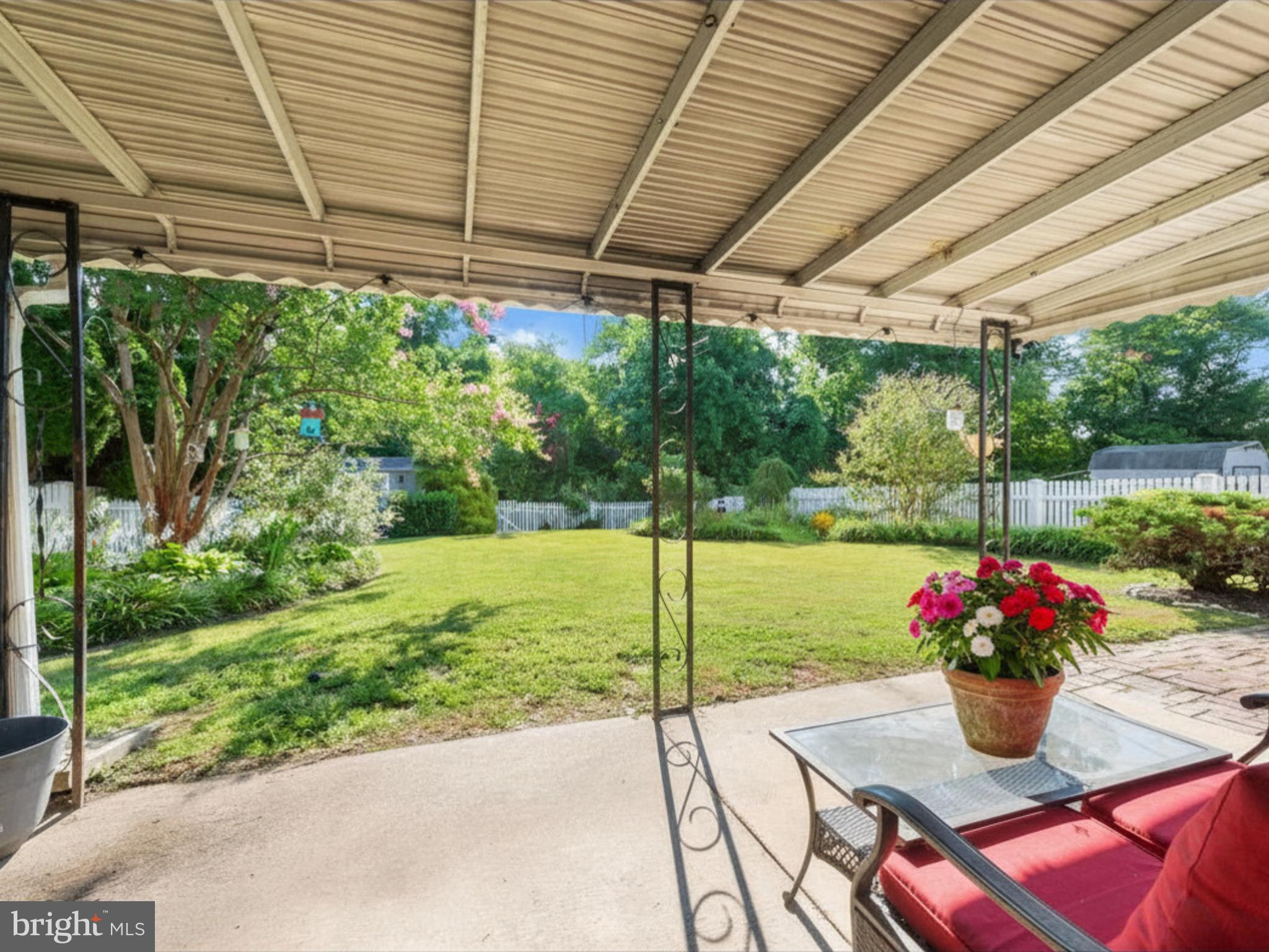 3314 Upton Road Parkville, MD 21234 - Photo 26 of 36 View of rear patio from walkout basement