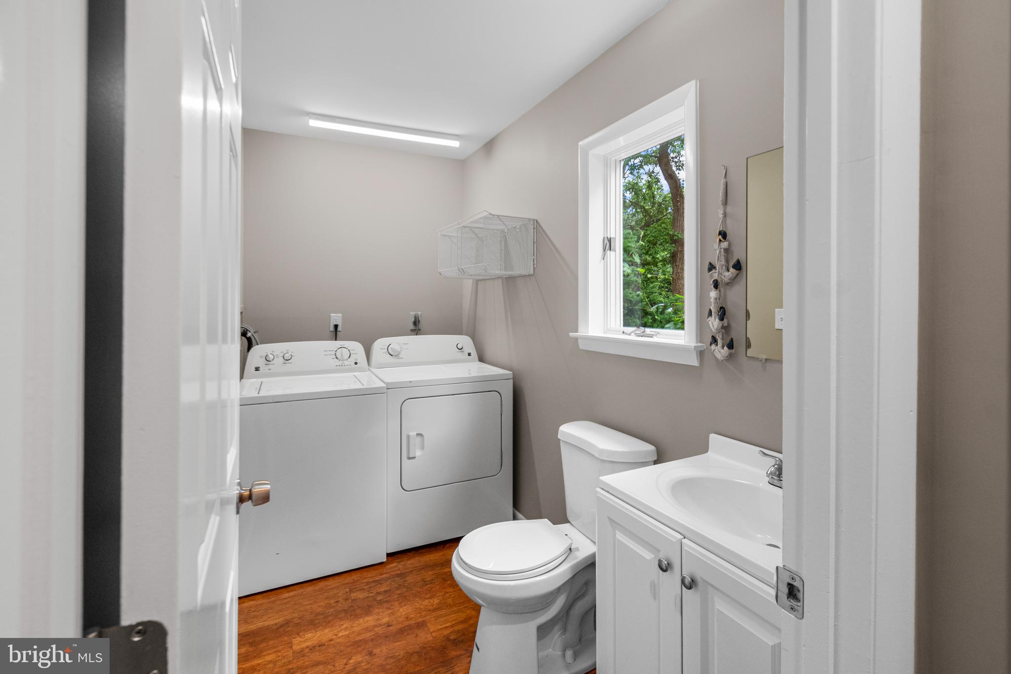1132 Bay Ridge Road Annapolis, MD 21403 - Photo 32 of 49 Half bath with laundry