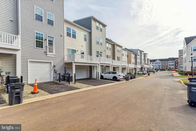 a city view with tall buildings