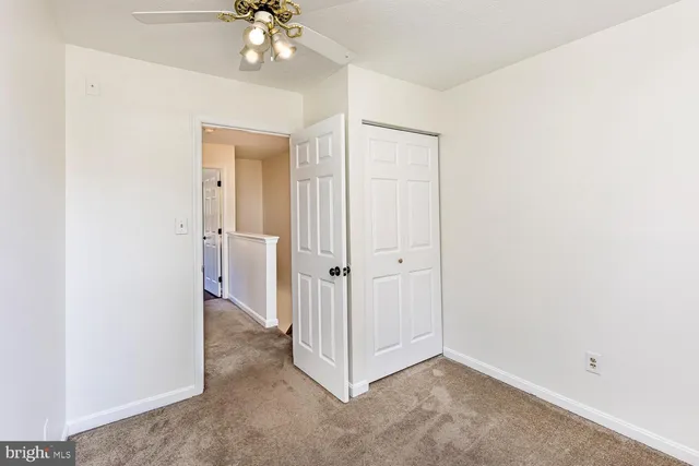 a view of a chandelier in a room