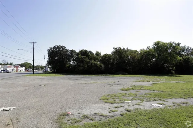 a view of a beach with a yard