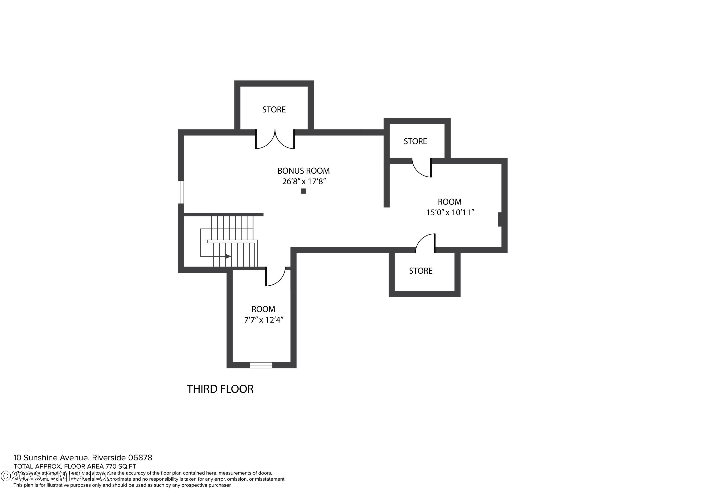 10 Sunshine Avenue Riverside, CT 06878 - Photo 27 of 27 a picture of a floor plan