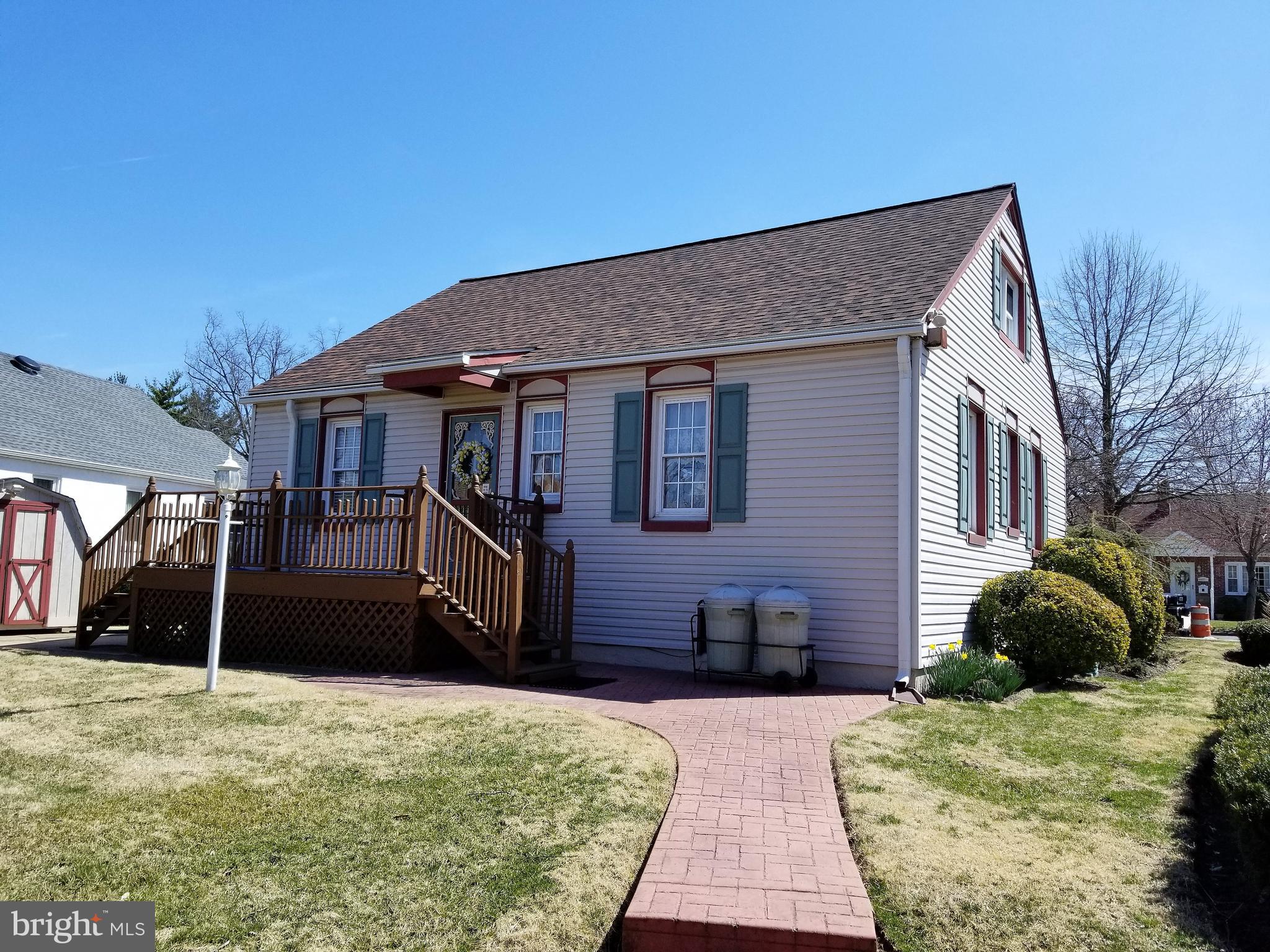 403 Oak Street Riverside, NJ 08075 - Photo 37 of 39 a front view of a house with a yard