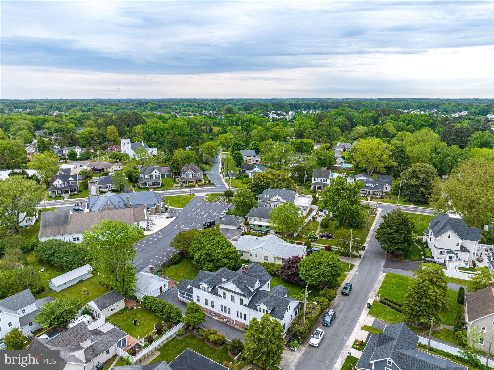 4 Washington Street Berlin, MD 21811 - Photo 112 of 125 an aerial view of residential houses with outdoor space and street view