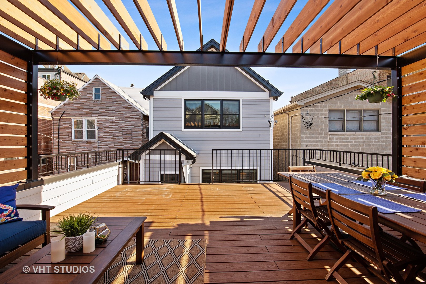 1734 West Henderson Street Chicago, IL 60657 - Photo 23 of 24 a view of house with swimming pool outdoor seating