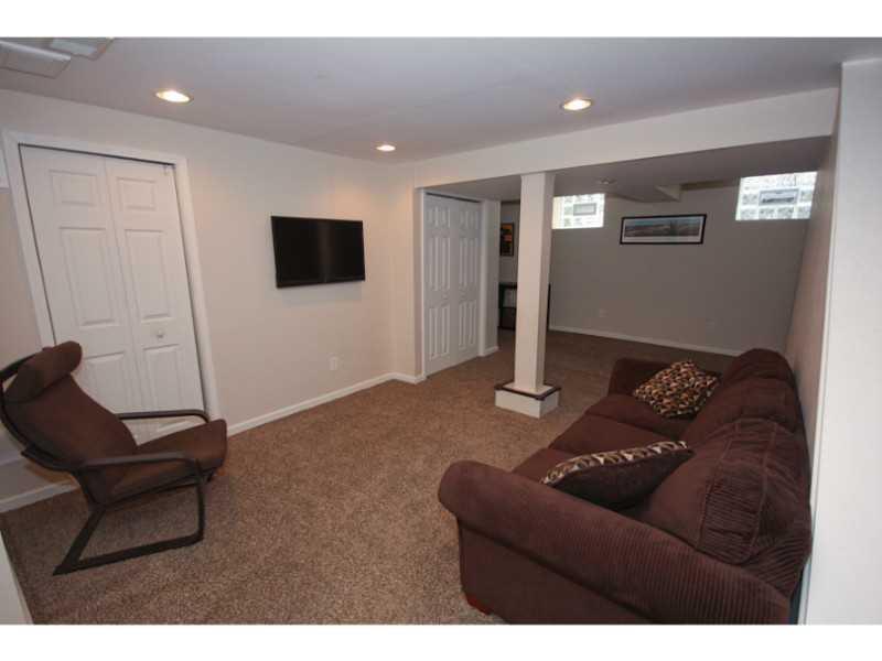 812 Wible Run Road Pittsburgh, PA 15209 - Photo 14 of 20 Great Room. The basement has been finished with recessed lights, drywall and carpet. There is plenty of storage and space to entertain.