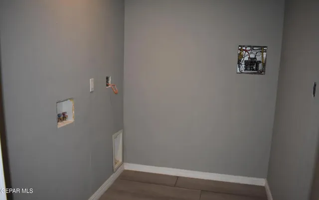 a view of a small space