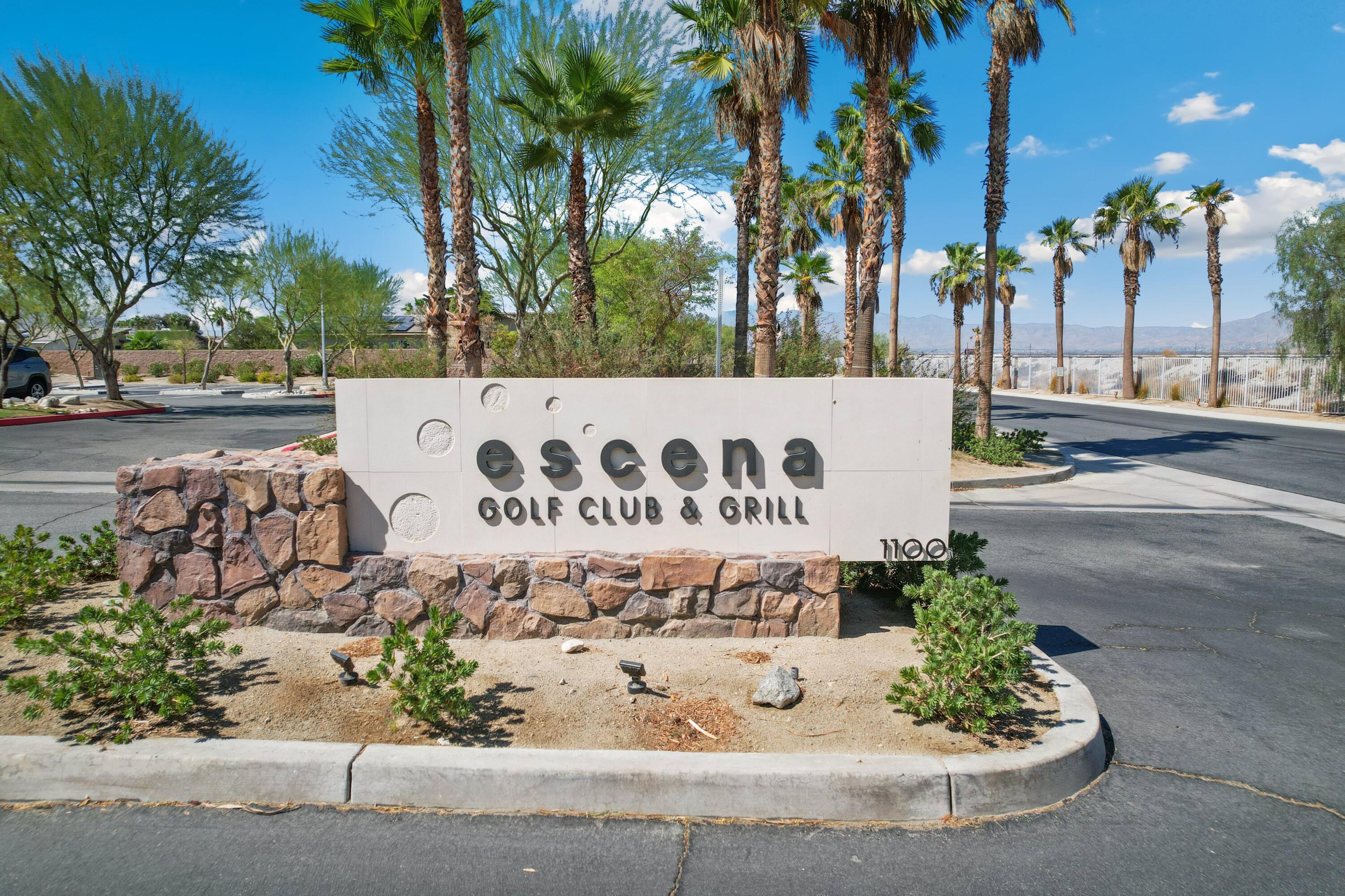 1200 Celadon Street Palm Springs, CA 92262 - Photo 39 of 47 a sign on the side of a road