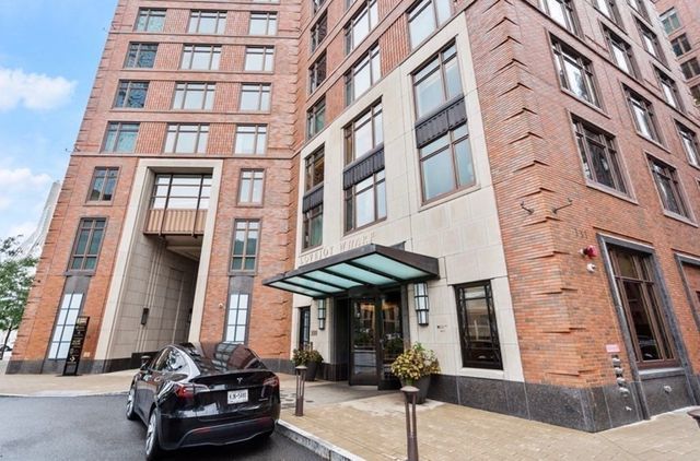 a building with view of street with buildings