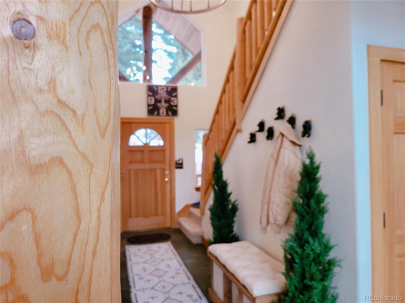 20133 Silver Ranch Road Conifer, CO 80433 - Photo 9 of 40 a potted plant sitting in front of a bathroom