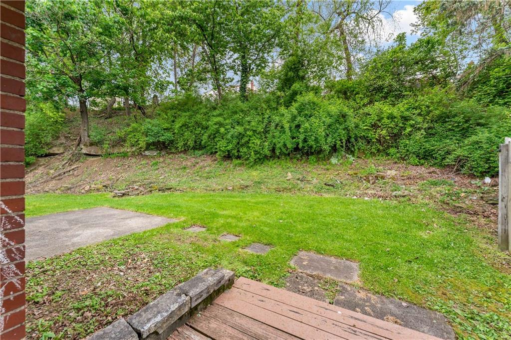 3905 Middleboro Road Pittsburgh, PA 15234 - Photo 25 of 32 a view of a yard with plants and large trees