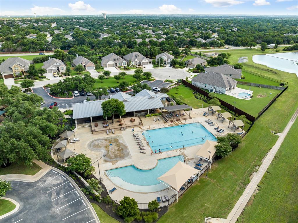 4434 Hannover Way Round Rock, TX 78681 - Photo 38 of 40 an aerial view of a house with outdoor space