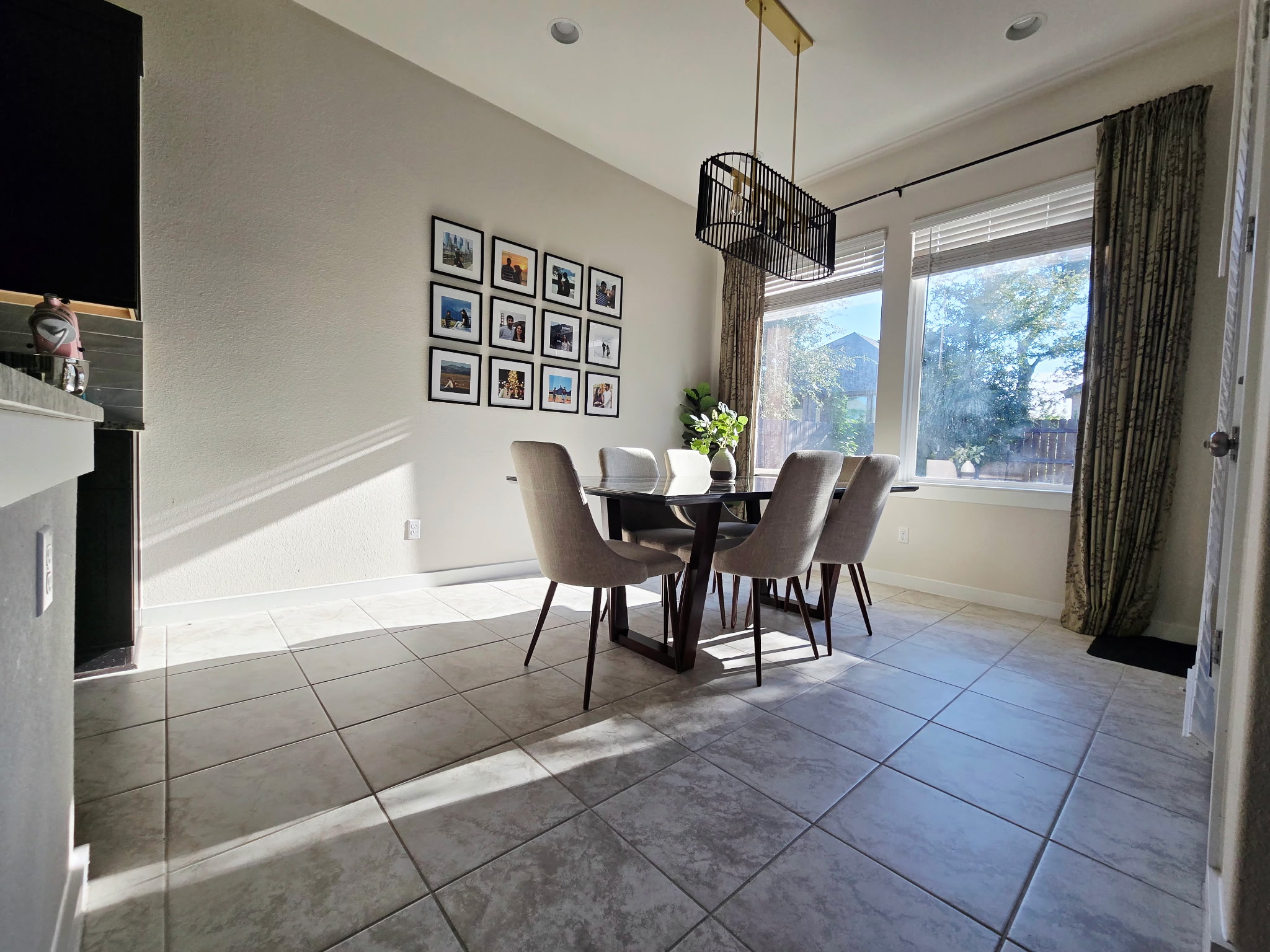 4434 Hannover Way Round Rock, TX 78681 - Photo 5 of 23 Dining room with light tile patterned floors and baseboards