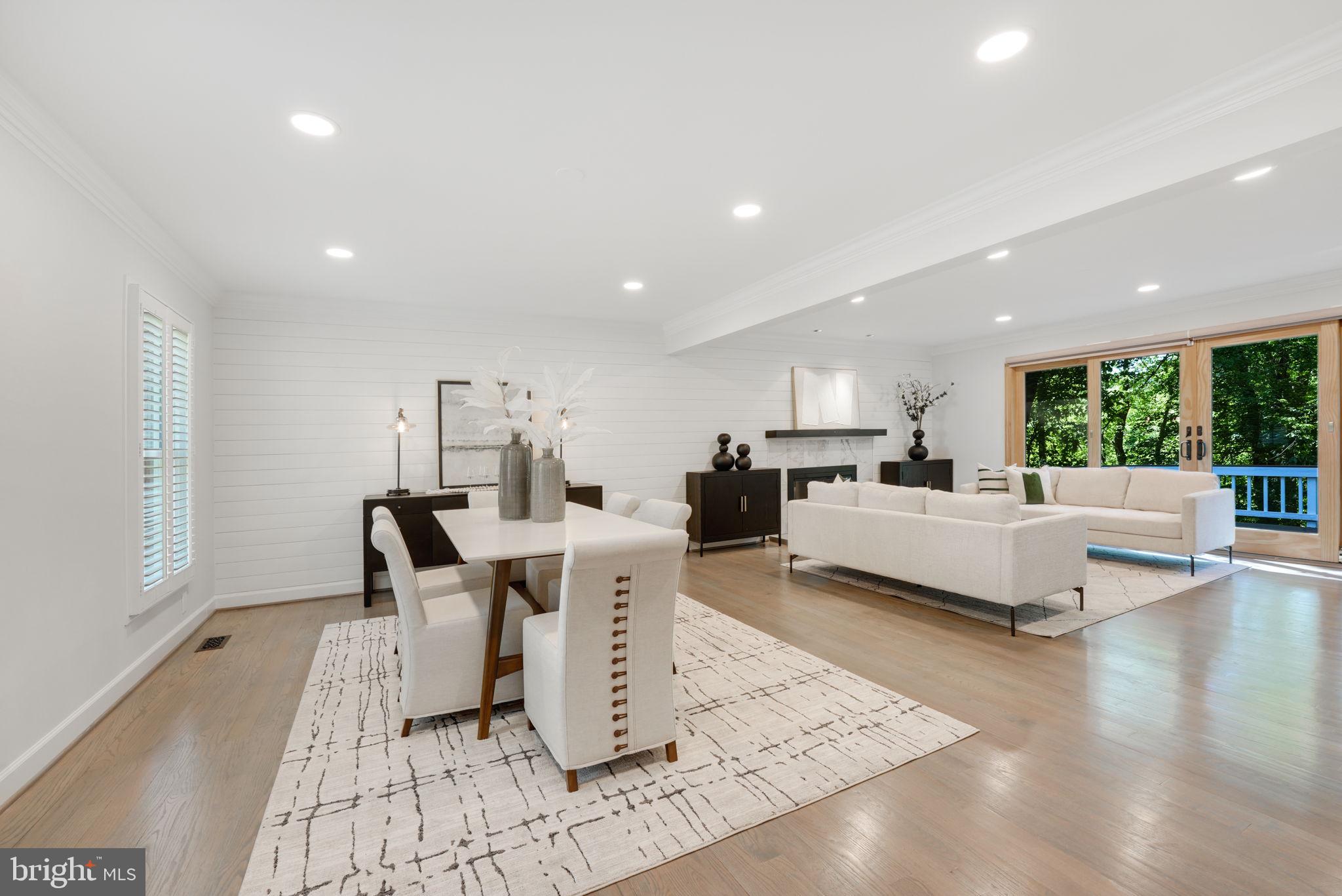 11615 Quail Ridge Court Reston, VA 20194 - Photo 8 of 64 living room- dining room opened up