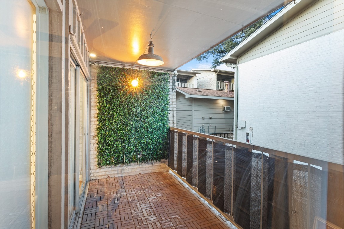 1304 Summit Street, Unit 209 Austin, TX 78741 - Photo 20 of 27 a view of balcony