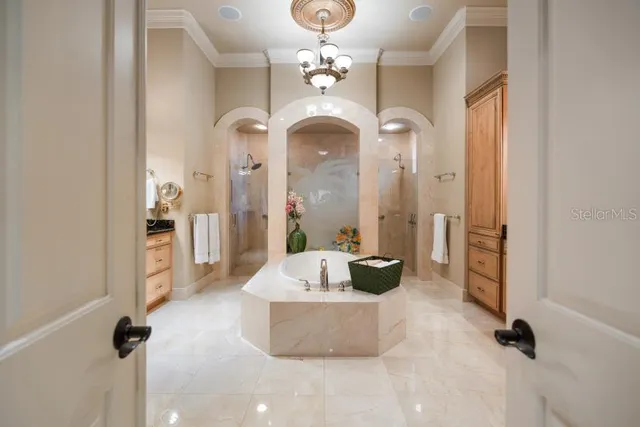 a kitchen with a stove and a microwave