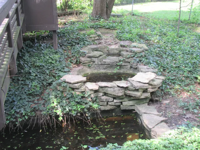 a view of outdoor space and yard