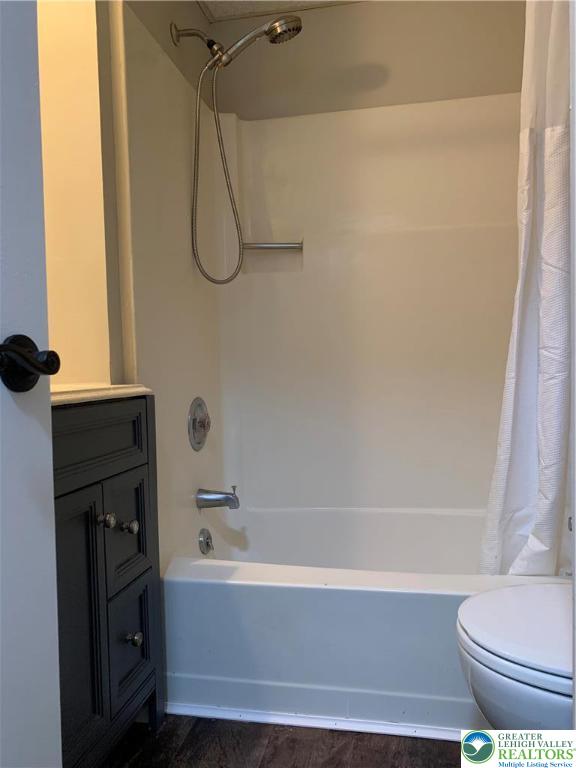 526 Broad Street, Unit 1 Emmaus, PA 18049 - Photo 9 of 15 a bathroom with a bathtub and a shower