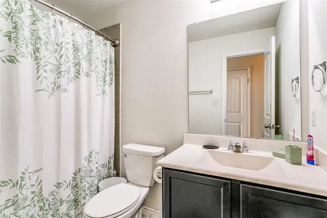 a outdoor living space with furniture