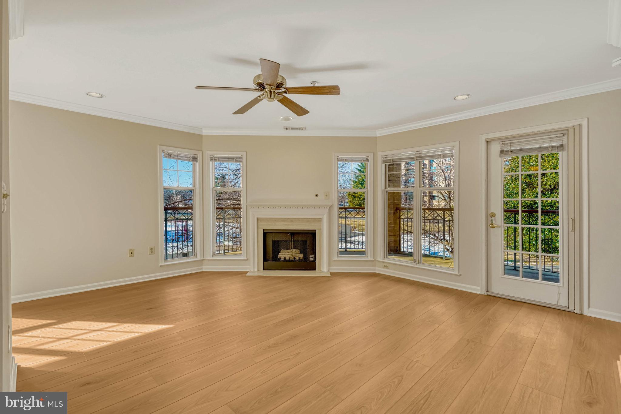 5573 Seminary Road, Unit 104 Falls Church, VA 22041 - Photo 4 of 31 New Luxury Vinyl Plank Floors & Gas Fireplace