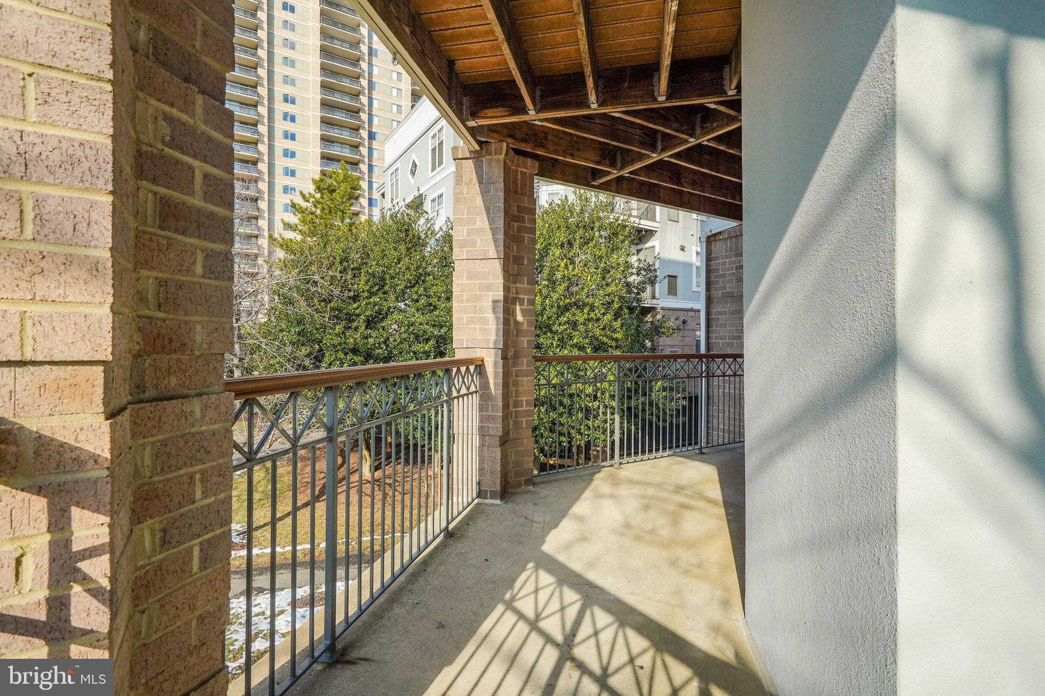 5573 Seminary Road, Unit 104 Falls Church, VA 22041 - Photo 7 of 31 Large balcony off living room