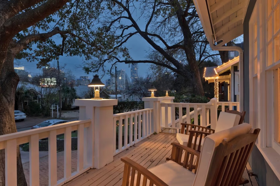 1212 Baylor Street Austin, TX 78703 - Photo 2 of 14 View of wooden terrace