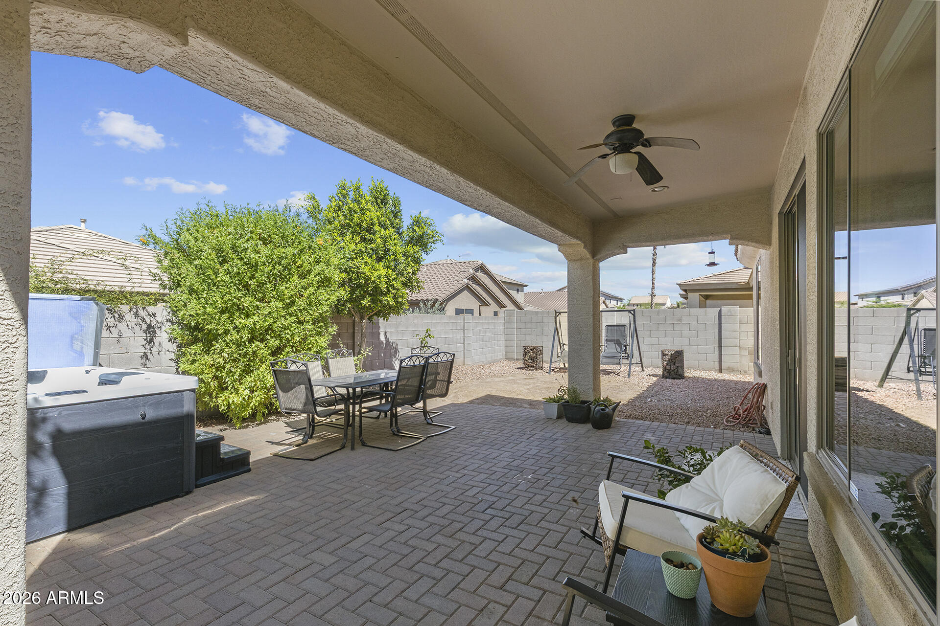 6848 West Ridgeline Road Peoria, AZ 85383 - Photo 61 of 71 a living room with furniture and a large window