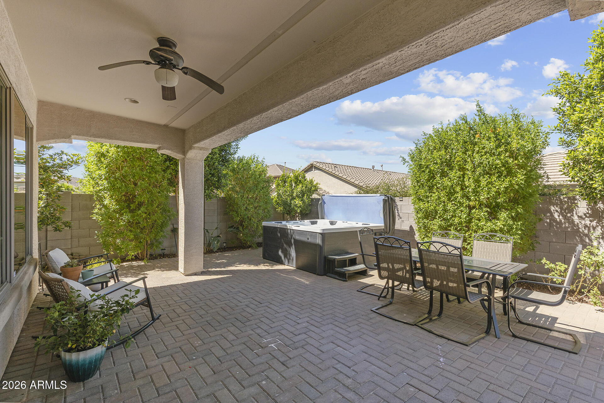 6848 West Ridgeline Road Peoria, AZ 85383 - Photo 65 of 71 a living room with furniture and a large window
