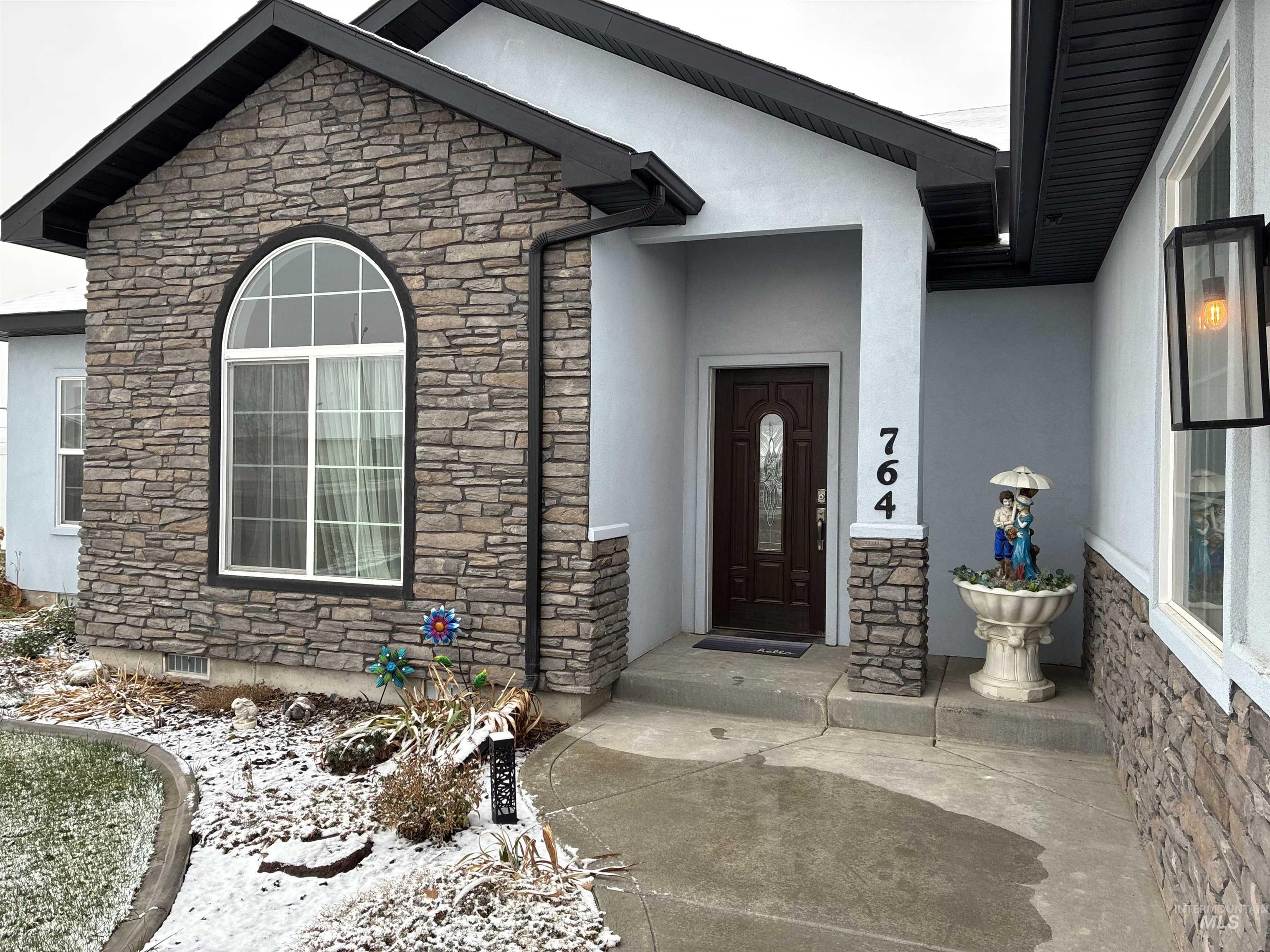 764 Heidi Terrace Kimberly, ID 83341 - Photo 40 of 42 Entrance to property with stone siding and stucco siding