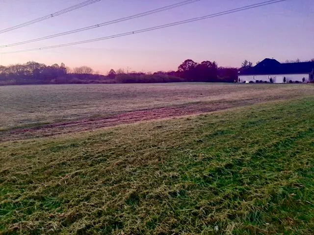 a view of an outdoor space with mountain view