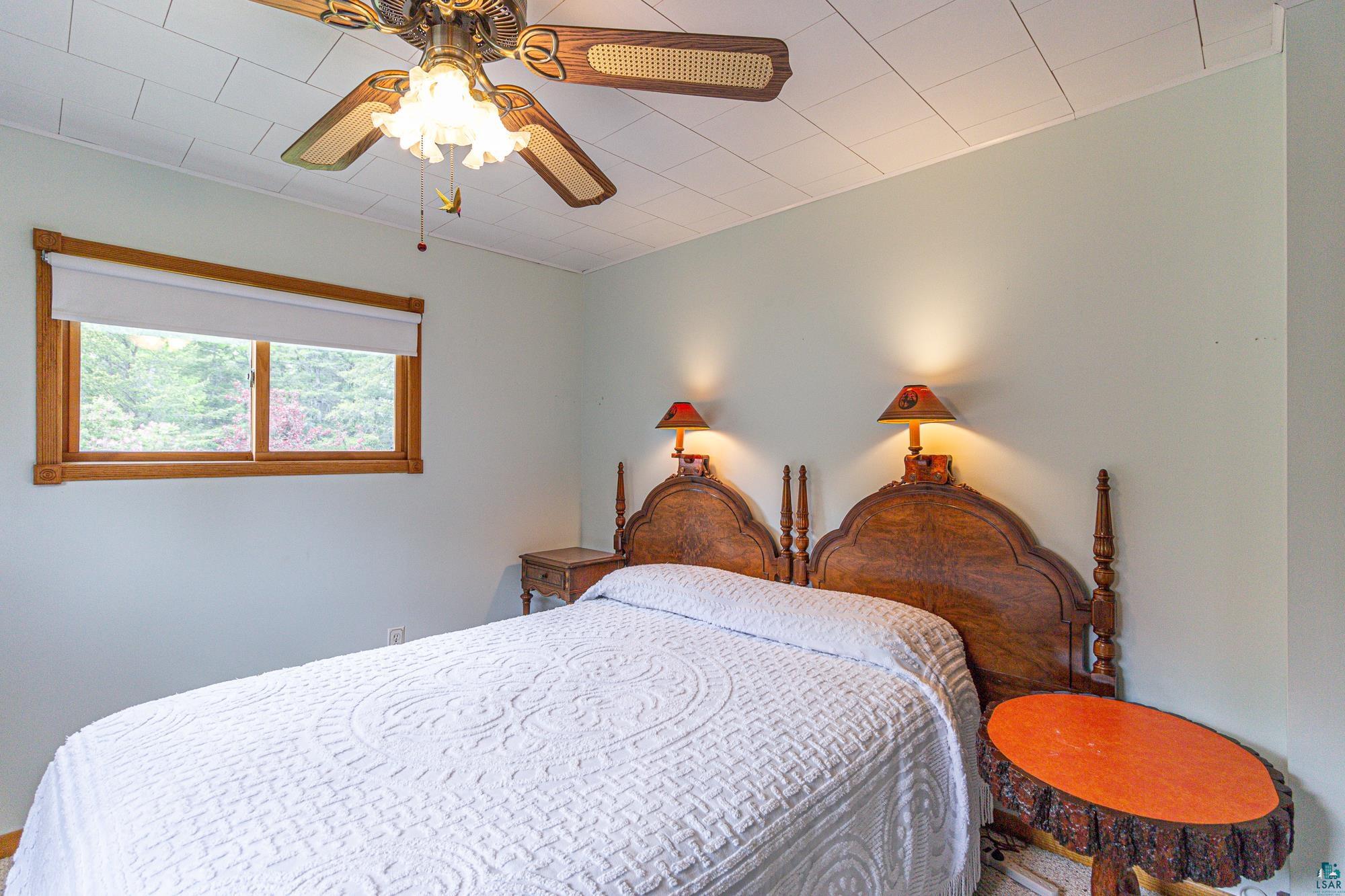 1775 Lookout Road Ely, MN 55731 - Photo 19 of 44 Bedroom with ceiling fan