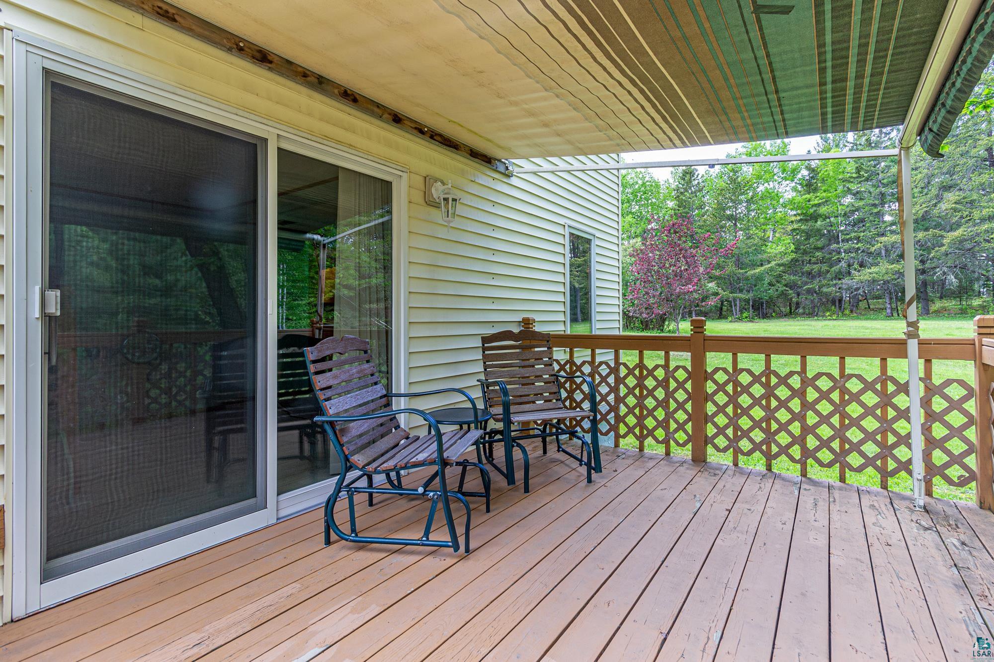 1775 Lookout Road Ely, MN 55731 - Photo 33 of 44 Deck with a yard