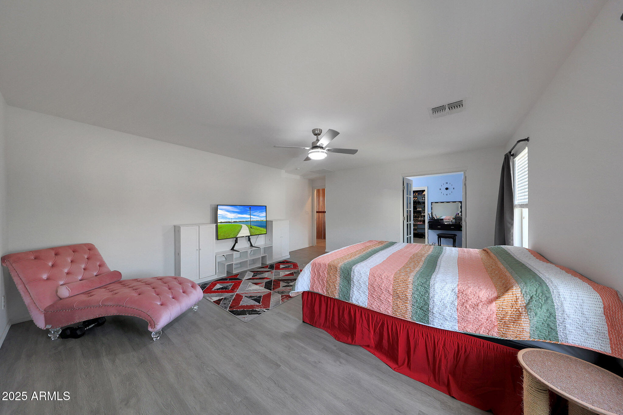 3446 North Mayfair Mesa, AZ 85213 - Photo 25 of 49 a bedroom with bed and wooden floor