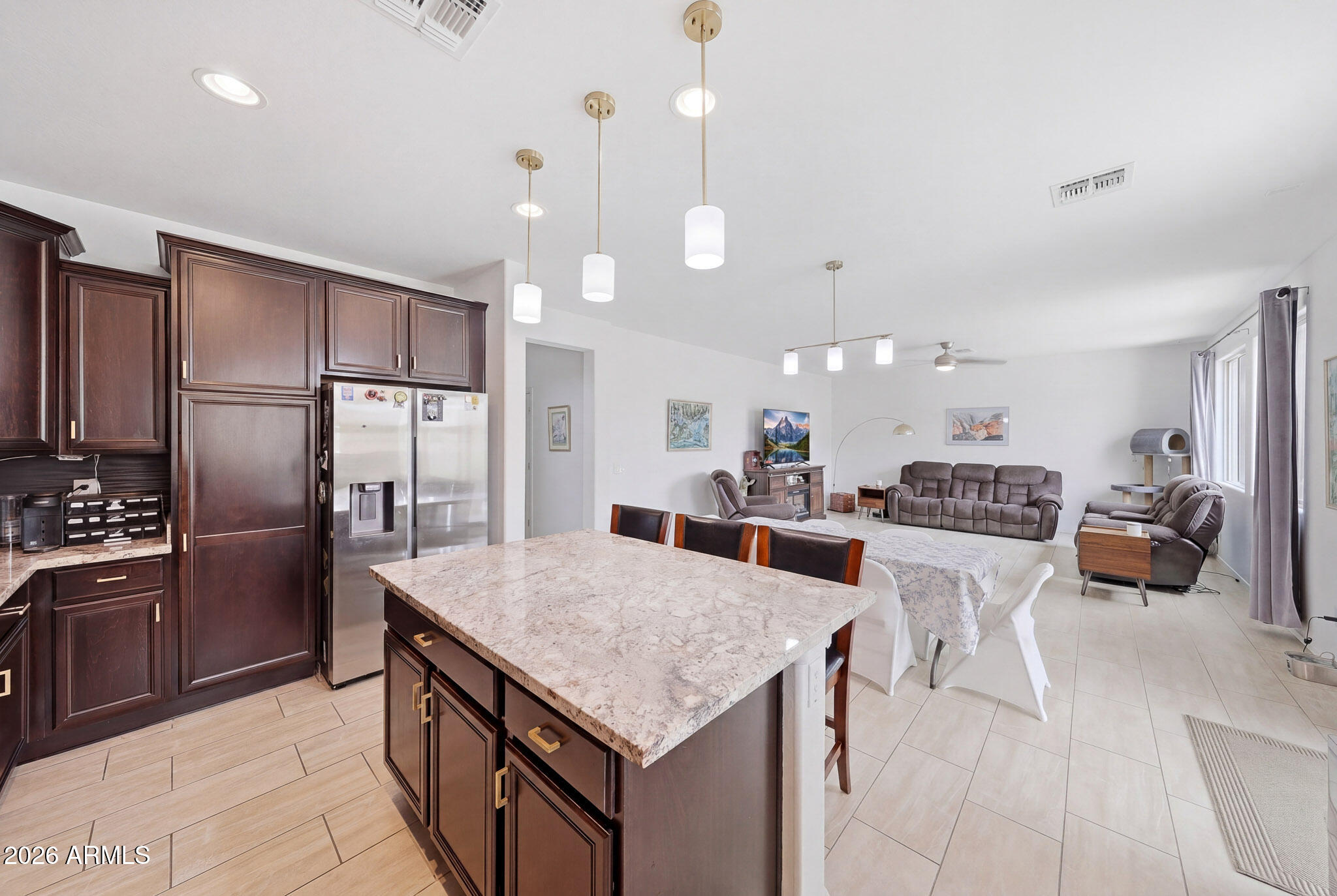 3446 North Mayfair Mesa, AZ 85213 - Photo 4 of 49 a large kitchen with a counter space