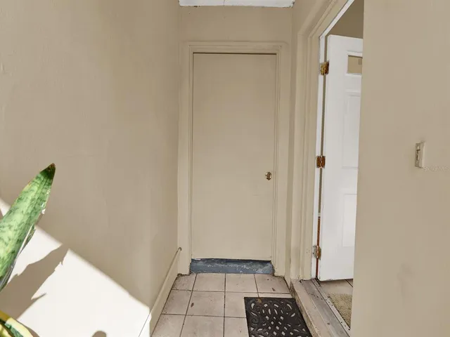 a view of a closet and storage