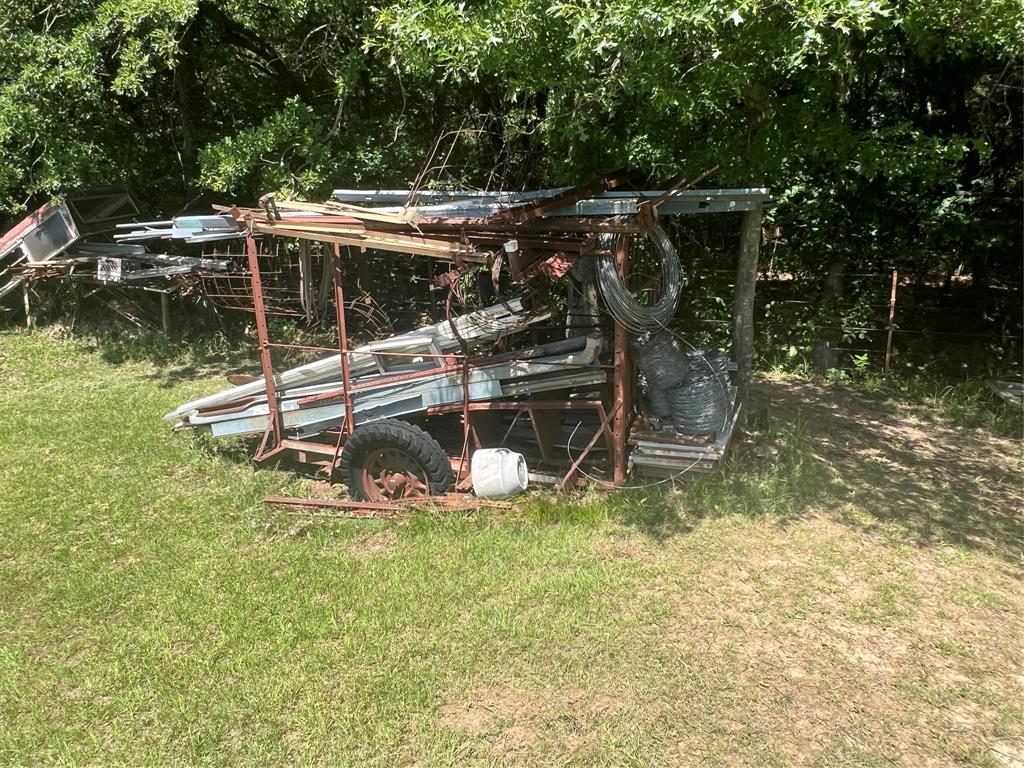 0 Holland Road Forestburg, TX 76239 - Photo 17 of 38 a view of a wooden deck with a backyard