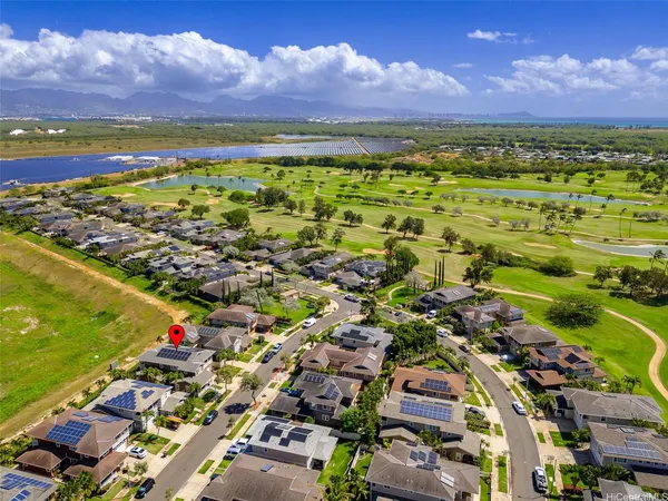 a view of city and ocean