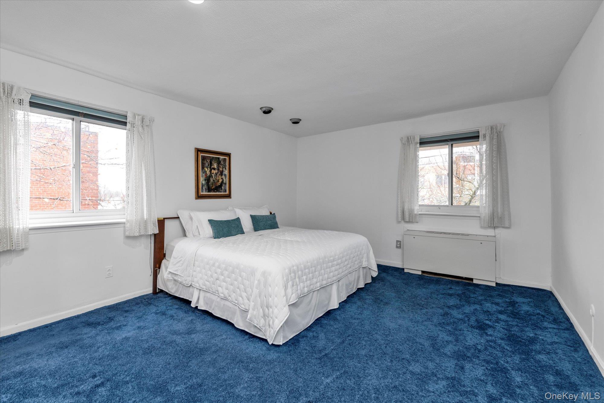 30 Barstow Road, Unit 3A Great Neck, NY 11021 - Photo 11 of 17 a spacious bedroom with a bed and a window