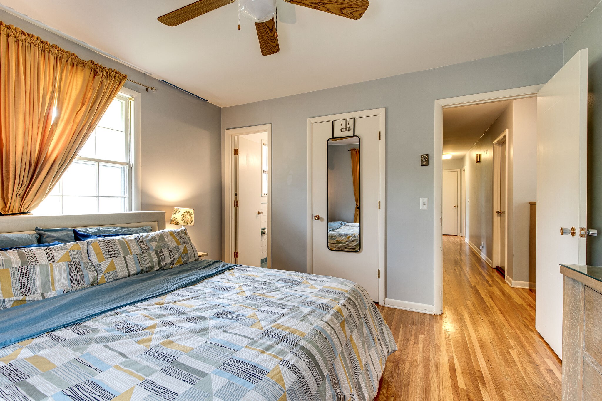 705 Vanoke Drive Madison, TN 37115 - Photo 19 of 44 a bedroom with a bed and a large window