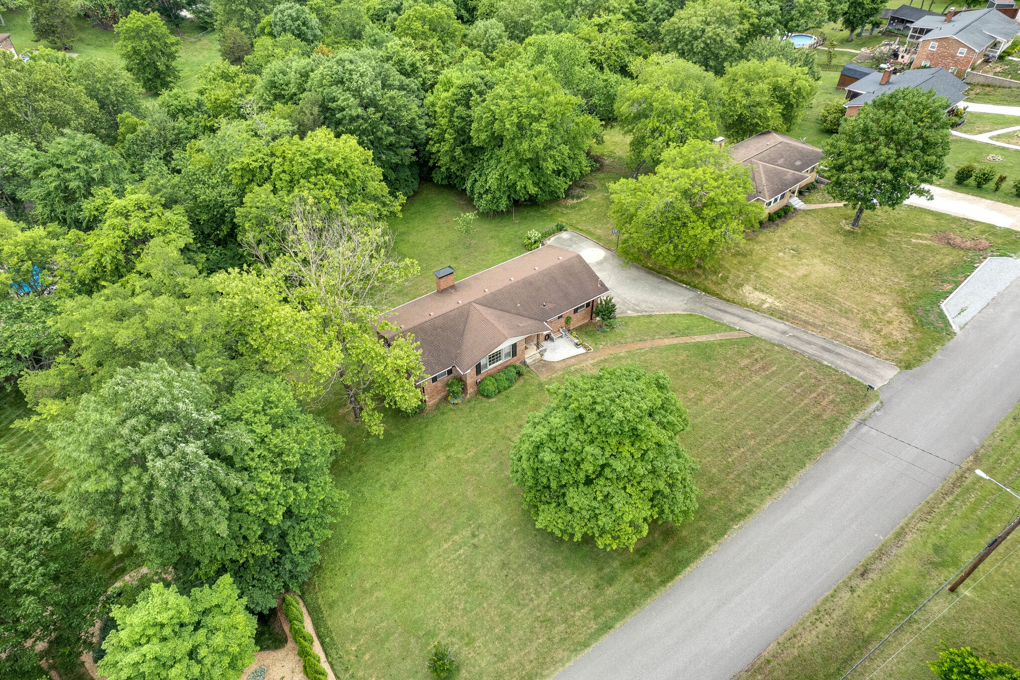 705 Vanoke Drive Madison, TN 37115 - Photo 36 of 44 a view of a lake with a yard