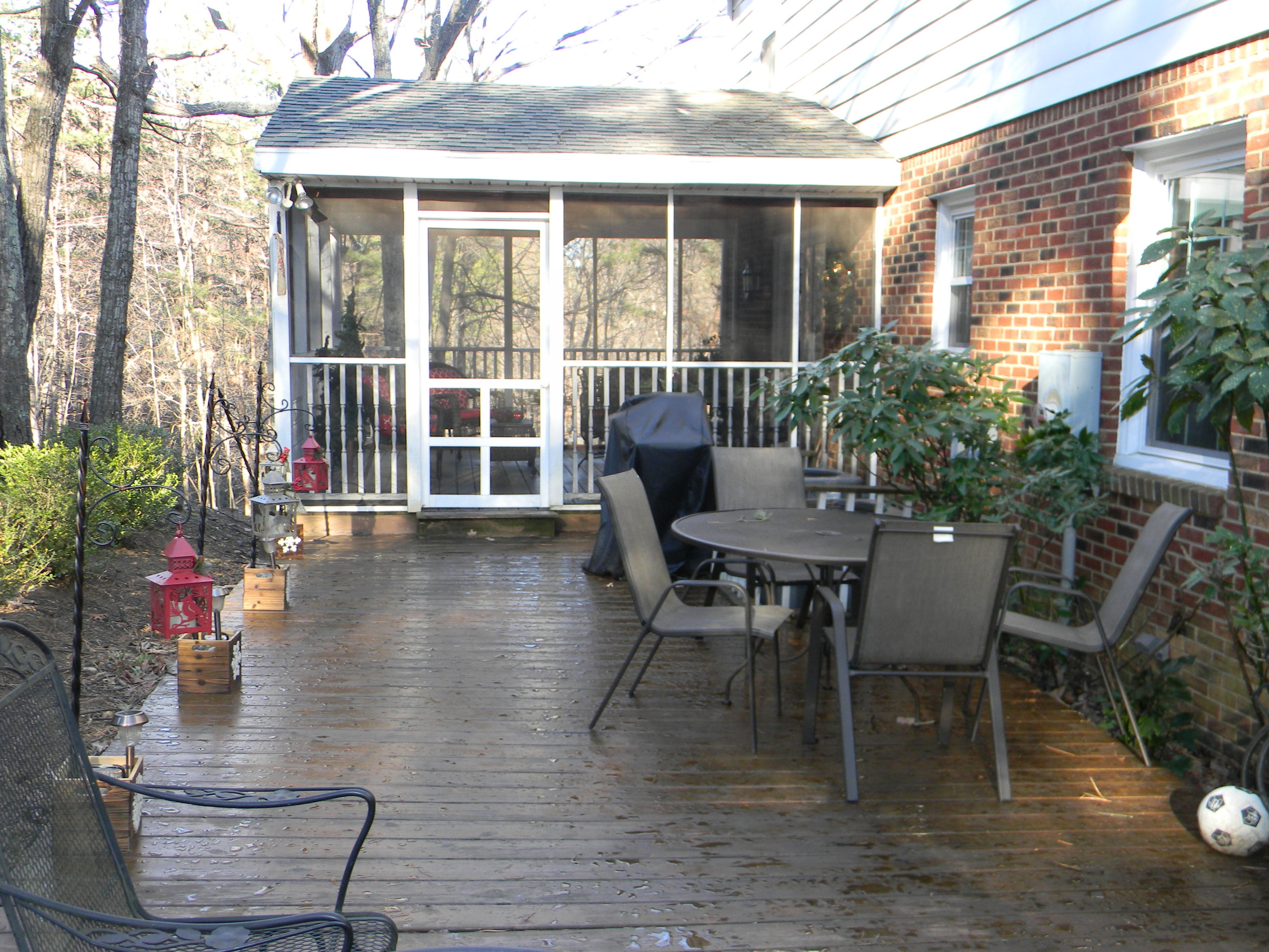 2512 Summit Ridge Road Northeast Roanoke, VA 24012 - Photo 9 of 13 Deck & Screened Porch