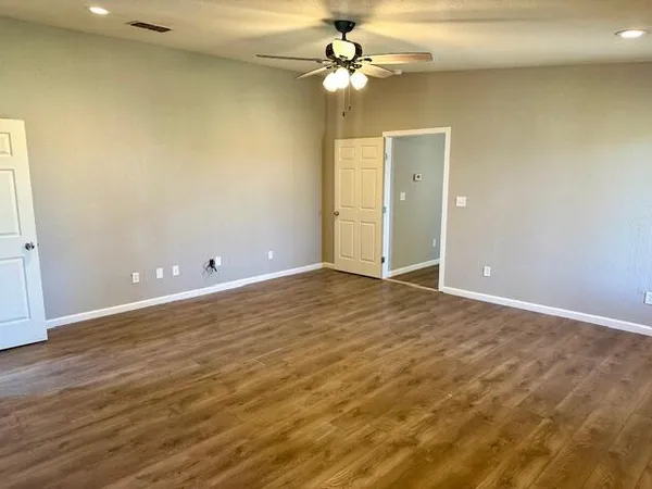 a view of a house with a ocean view