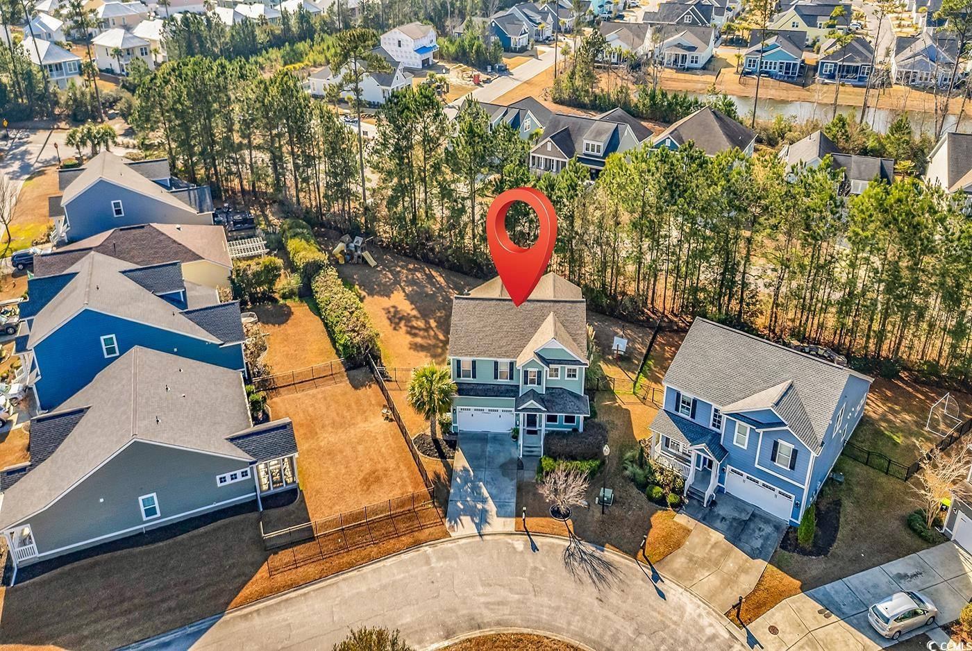 1005 Elysium Court Murrells Inlet, SC 29576 - Photo 32 of 37 Aerial view of residential area