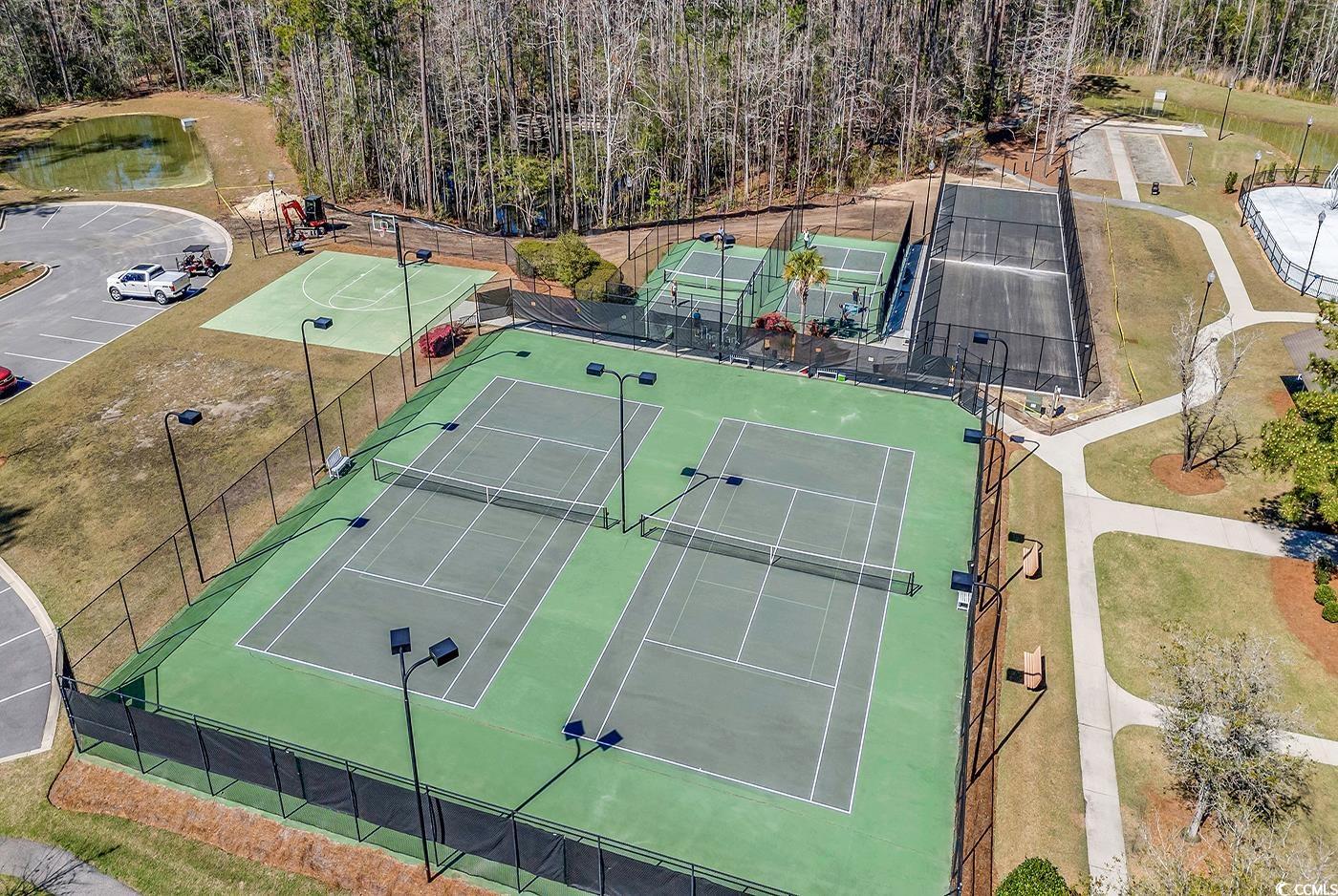 1005 Elysium Court Murrells Inlet, SC 29576 - Photo 34 of 37 Bird's eye view of a heavily wooded area