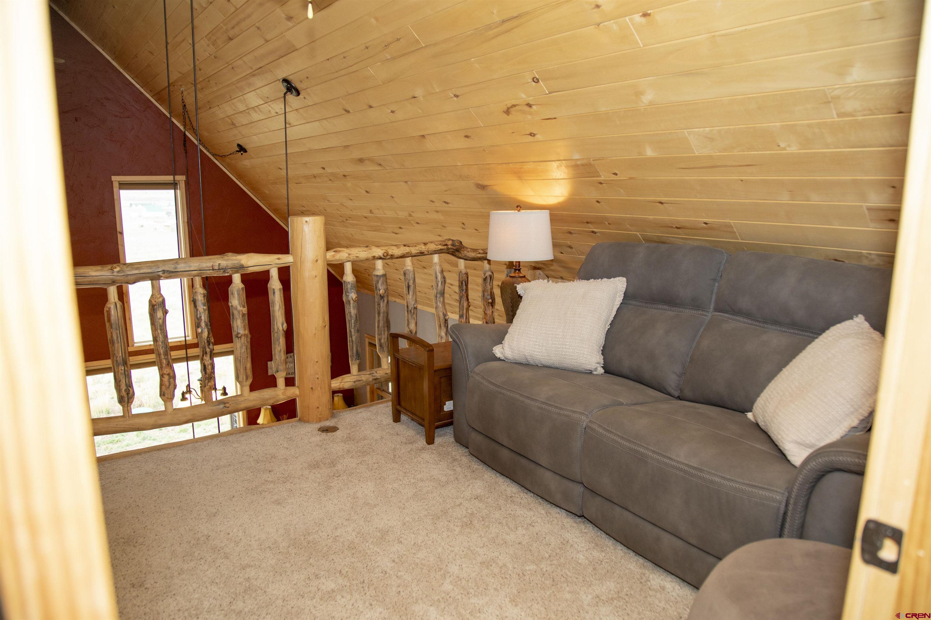 258 Diamond Road Creede, CO 81130 - Photo 17 of 30 a view of a terrace with couches