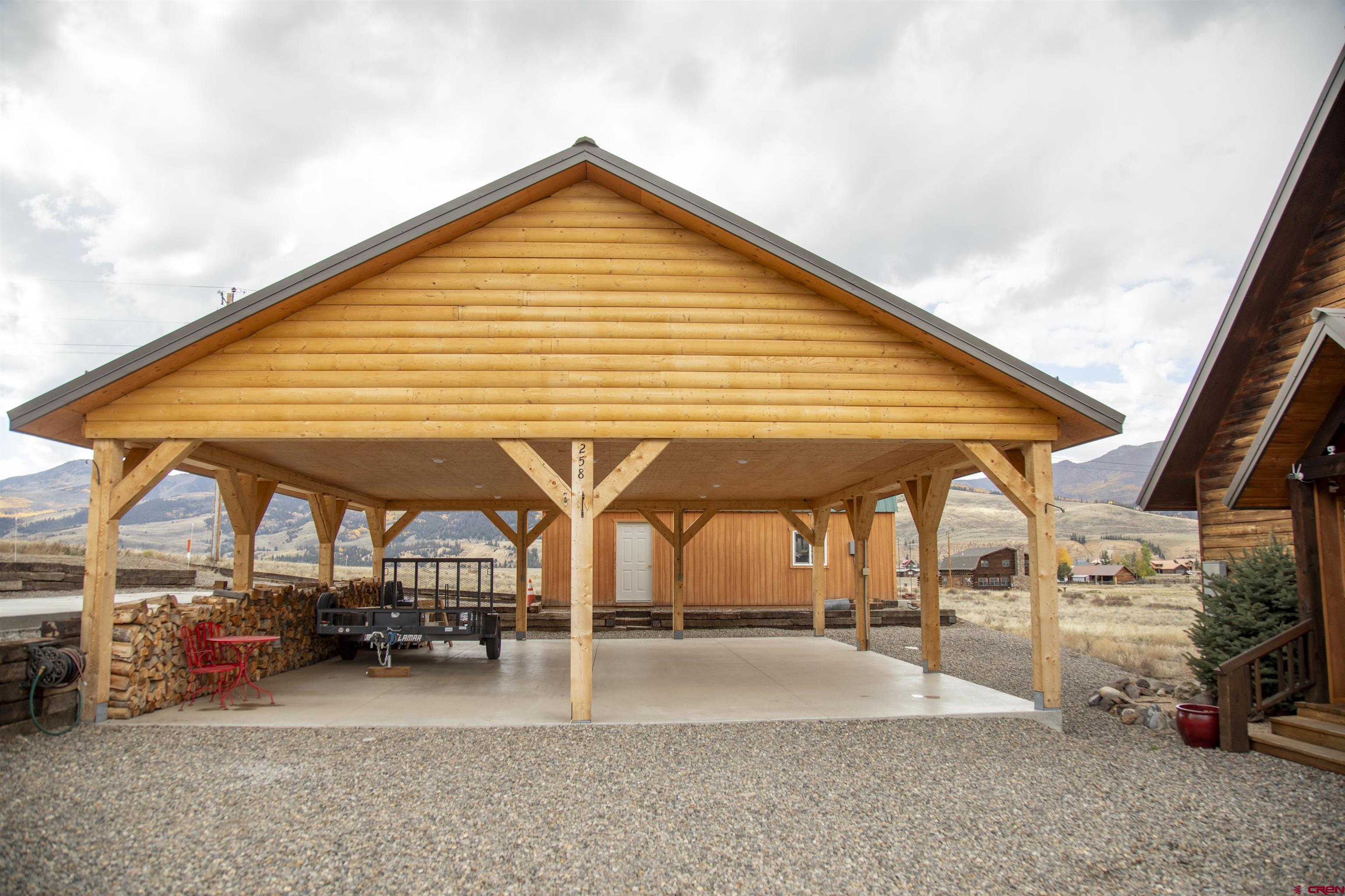 258 Diamond Road Creede, CO 81130 - Photo 28 of 30 a view of a house with sitting area