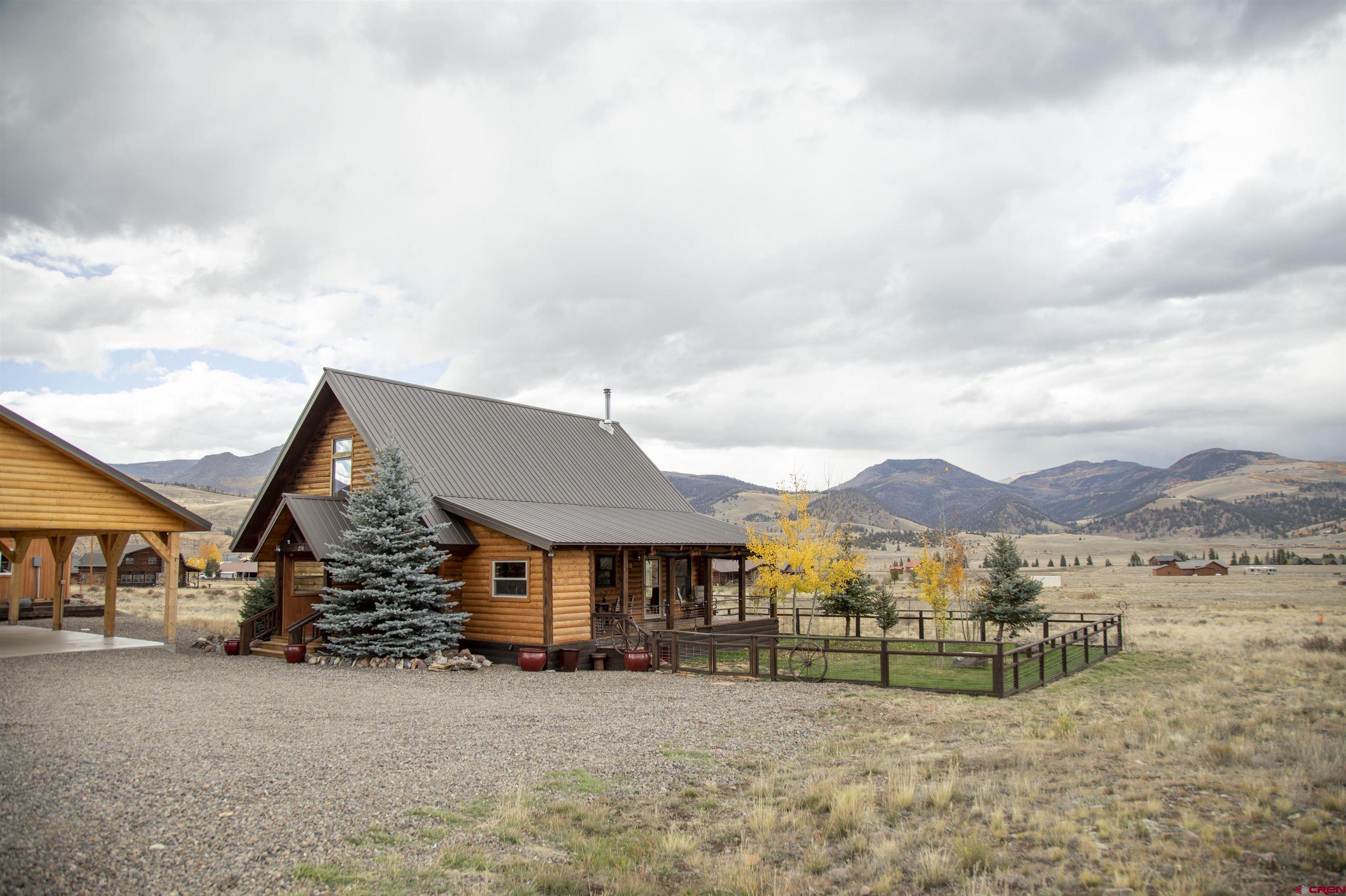258 Diamond Road Creede, CO 81130 - Photo 29 of 30 an aerial view of a house